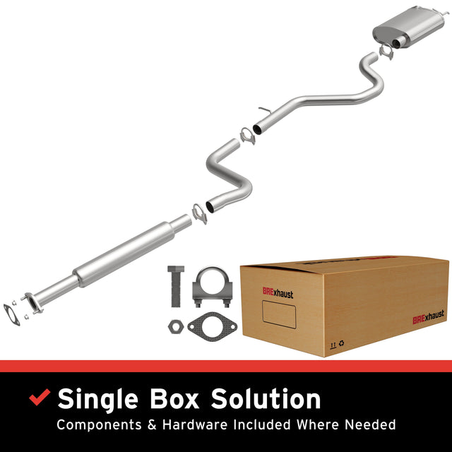 BRExhaust 2005-2009 Buick Direct-Fit Replacement Exhaust System BRExhaust Exhaust System Kit  AXOPROS