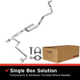 BRExhaust 2005-2012 Nissan Pathfinder 4.0L Direct-Fit Replacement Exhaust System BRExhaust Exhaust System Kit  AXOPROS