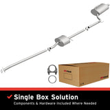 BRExhaust 2006-2007 Honda Accord 2.4L Direct-Fit Replacement Exhaust System BRExhaust Exhaust System Kit  AXOPROS