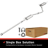 BRExhaust 2006-2008 Honda Ridgeline 3.5L Direct-Fit Replacement Exhaust System BRExhaust Exhaust System Kit  AXOPROS