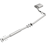 BRExhaust 2006-2008 Kia Optima 2.4L Direct-Fit Replacement Exhaust System BRExhaust Exhaust System Kit  AXOPROS