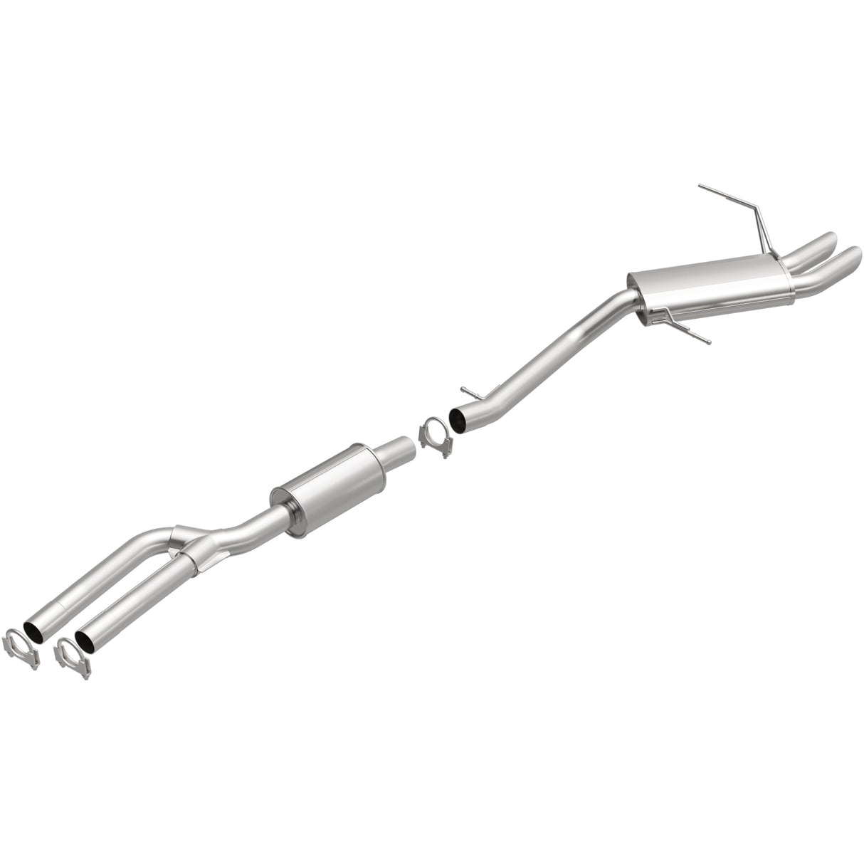 BRExhaust 2006-2011 BMW Direct-Fit Replacement Exhaust System BRExhaust Exhaust System Kit  AXOPROS