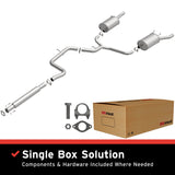 BRExhaust 2006-2011 Chevrolet Impala Direct-Fit Replacement Exhaust System BRExhaust Exhaust System Kit  AXOPROS