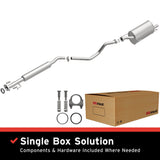 BRExhaust 2007-2011 Nissan Versa Direct-Fit Replacement Exhaust System BRExhaust Exhaust System Kit  AXOPROS