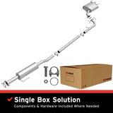 BRExhaust 2007-2011 Toyota Camry Direct-Fit Replacement Exhaust System BRExhaust Exhaust System Kit  AXOPROS