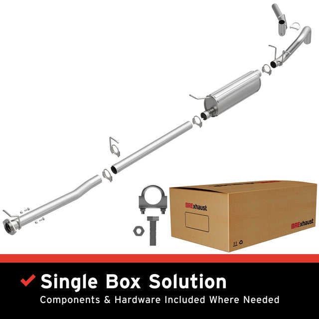 BRExhaust 2008-2010 Ford Direct-Fit Replacement Exhaust System BRExhaust Exhaust System Kit  AXOPROS