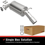 BRExhaust 2008-2013 Toyota Highlander Direct-Fit Replacement Exhaust System BRExhaust Exhaust System Kit  AXOPROS