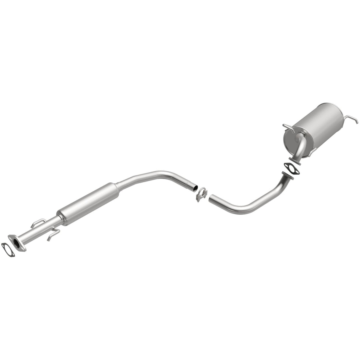 BRExhaust 2009-2011 Chevrolet Aveo5 1.6L Direct-Fit Replacement Exhaust System BRExhaust Exhaust System Kit  AXOPROS