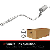 BRExhaust 2009-2011 Chevrolet Aveo5 1.6L Direct-Fit Replacement Exhaust System BRExhaust Exhaust System Kit  AXOPROS