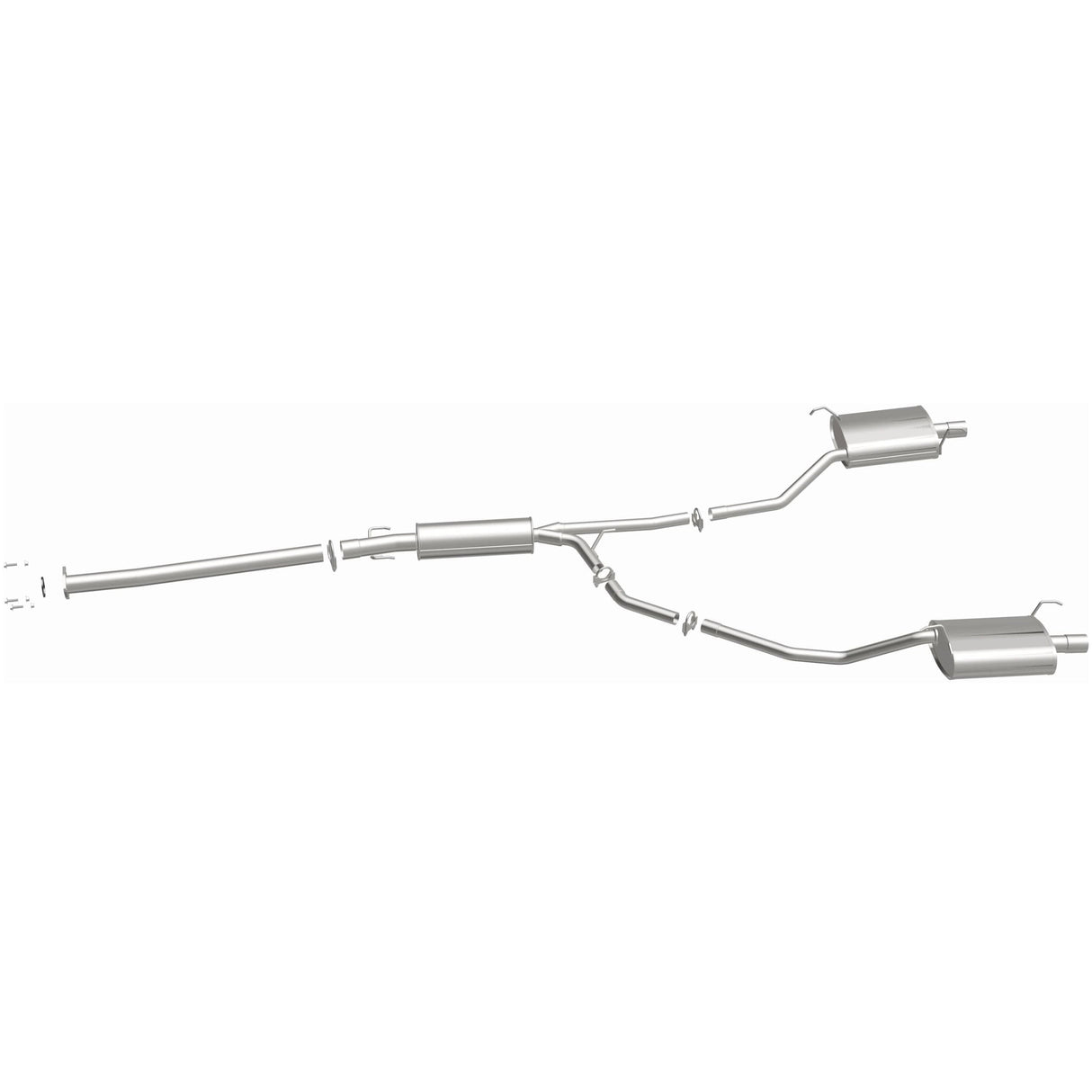 BRExhaust 2009-2015 Honda Pilot 3.5L Direct-Fit Replacement Exhaust System BRExhaust Exhaust System Kit  AXOPROS