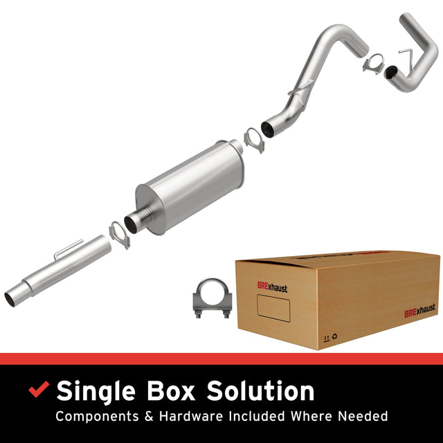 BRExhaust 2011-2014 Ford F-150 Direct-Fit Replacement Exhaust System BRExhaust Exhaust System Kit  AXOPROS