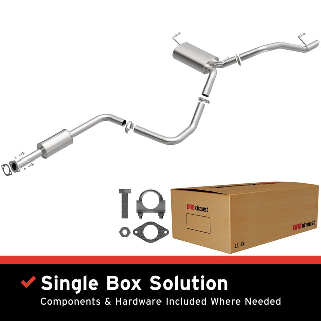 BRExhaust 2011-2015 Chevrolet Cruze Direct-Fit Replacement Exhaust System BRExhaust Exhaust System Kit  AXOPROS