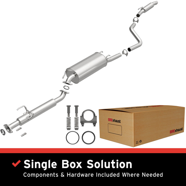 BRExhaust 2011-2016 Toyota Sienna 3.5L Direct-Fit Replacement Exhaust System BRExhaust Exhaust System Kit  AXOPROS