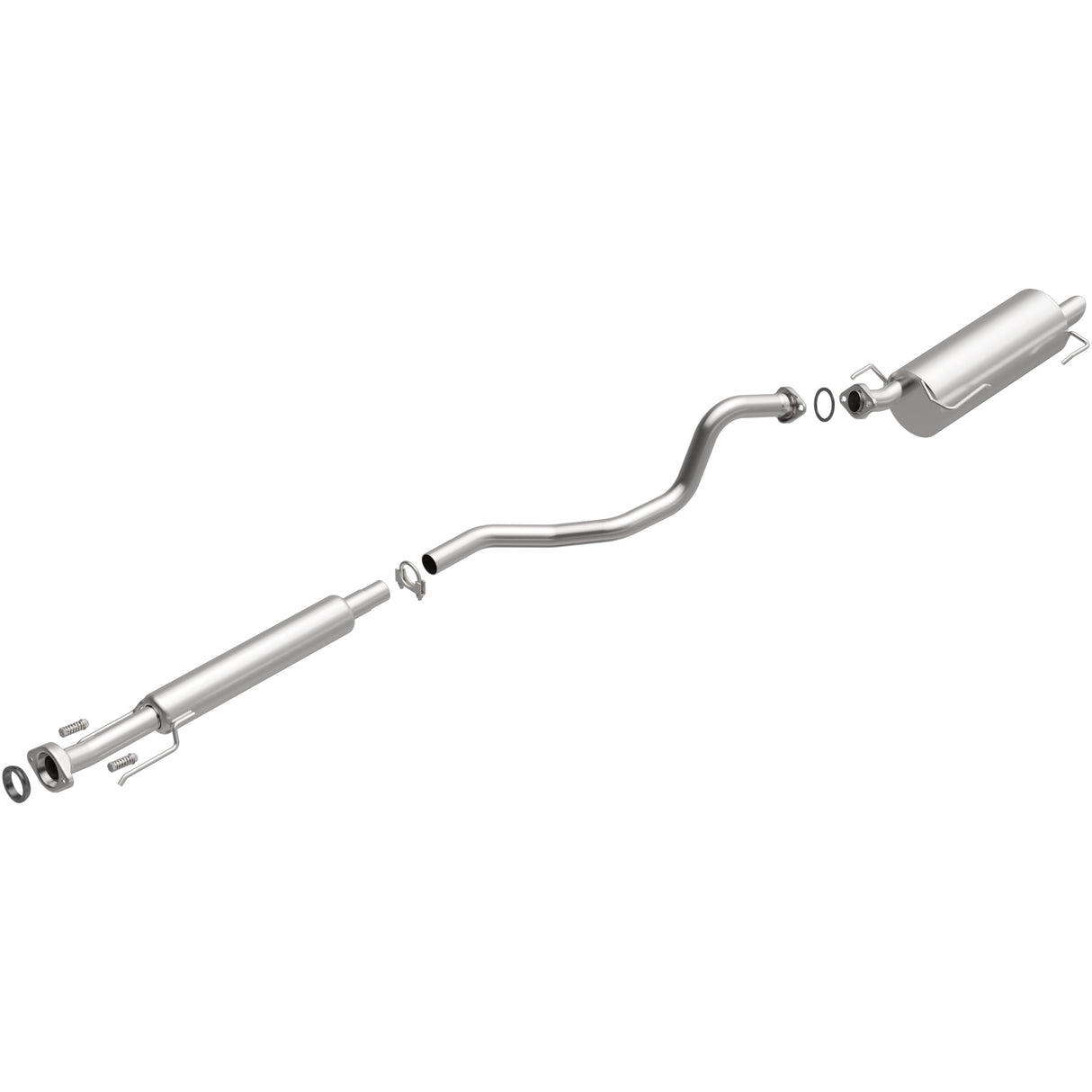 BRExhaust 2011-2017 Nissan Juke 1.6L Direct-Fit Replacement Exhaust System BRExhaust Exhaust System Kit  AXOPROS