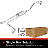 BRExhaust 2012-2017 Nissan Direct-Fit Replacement Exhaust System BRExhaust Exhaust System Kit  AXOPROS