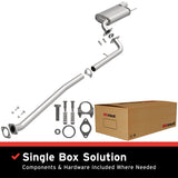 BRExhaust 2012-2017 Toyota Camry 2.5L Direct-Fit Replacement Exhaust System BRExhaust Exhaust System Kit  AXOPROS