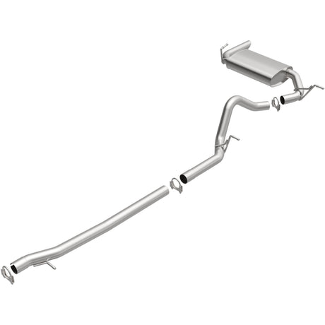 BRExhaust 2012-2018 Jeep Direct-Fit Replacement Exhaust System BRExhaust Exhaust System Kit  AXOPROS