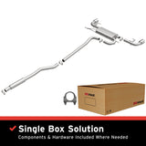 BRExhaust 2014-2017 Mazda 6 2.5L Direct-Fit Replacement Exhaust System BRExhaust Exhaust System Kit  AXOPROS