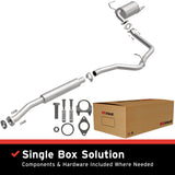 BRExhaust 2014-2018 Subaru Forester 2.5L Direct-Fit Replacement Exhaust System BRExhaust Exhaust System Kit  AXOPROS