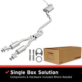 BRExhaust 2014-2022 Jeep Direct-Fit Replacement Exhaust System BRExhaust Exhaust System Kit  AXOPROS