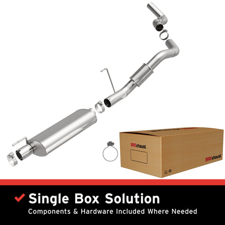 BRExhaust 2014-2023 Ram Direct-Fit Replacement Exhaust System BRExhaust Exhaust System Kit  AXOPROS