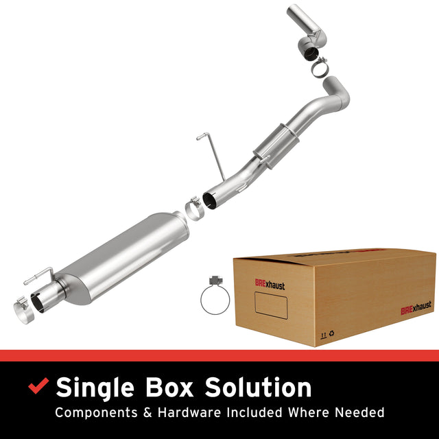 BRExhaust 2014-2023 Ram Direct-Fit Replacement Exhaust System BRExhaust Exhaust System Kit  AXOPROS