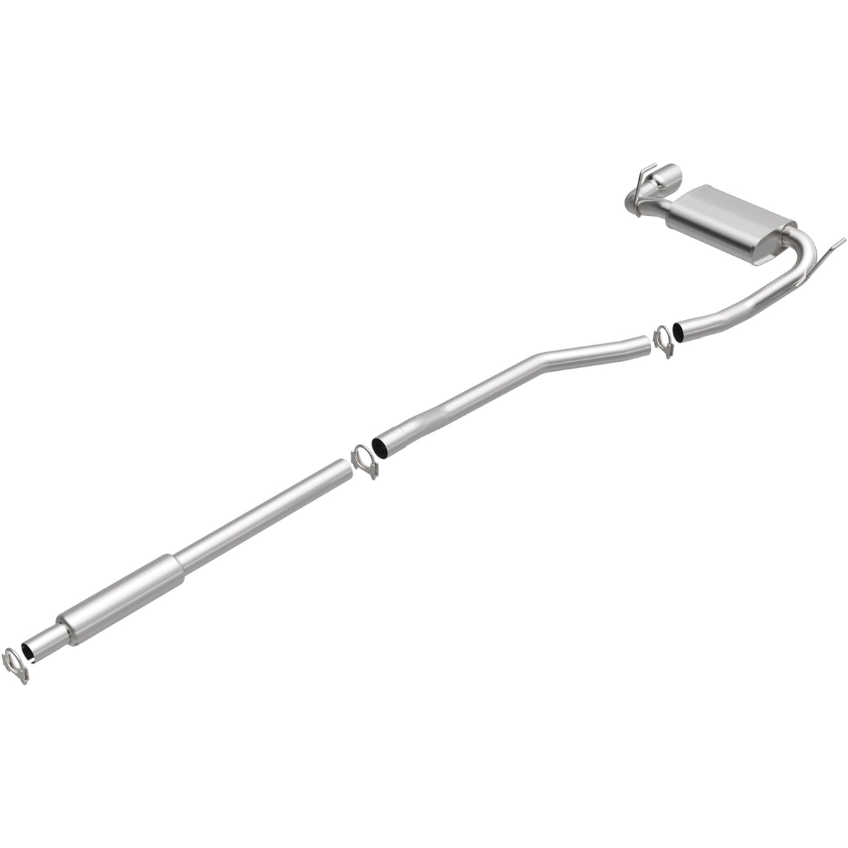 BRExhaust 2015-2018 Jeep Renegade 2.4L Direct-Fit Replacement Exhaust System BRExhaust Exhaust System Kit  AXOPROS