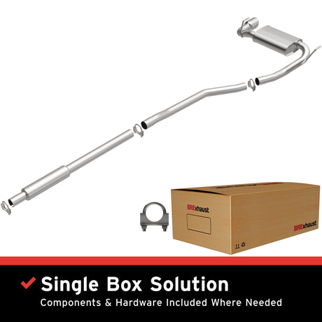 BRExhaust 2015-2018 Jeep Renegade 2.4L Direct-Fit Replacement Exhaust System BRExhaust Exhaust System Kit  AXOPROS