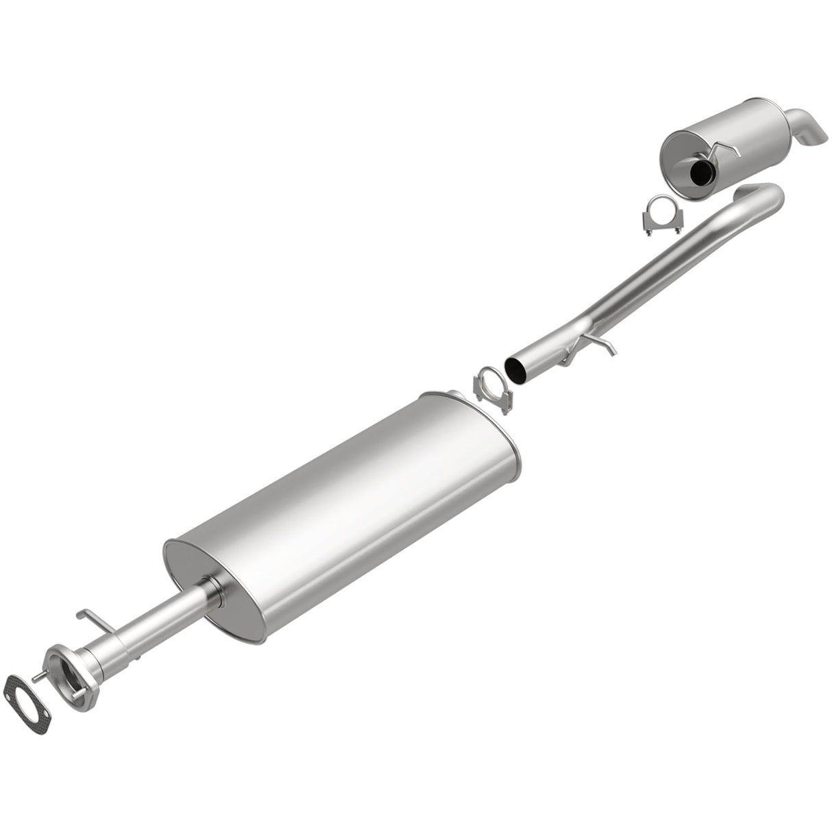 BRExhaust Direct-Fit Replacement Exhaust System 106-0008 BRExhaust Exhaust System Kit  AXOPROS