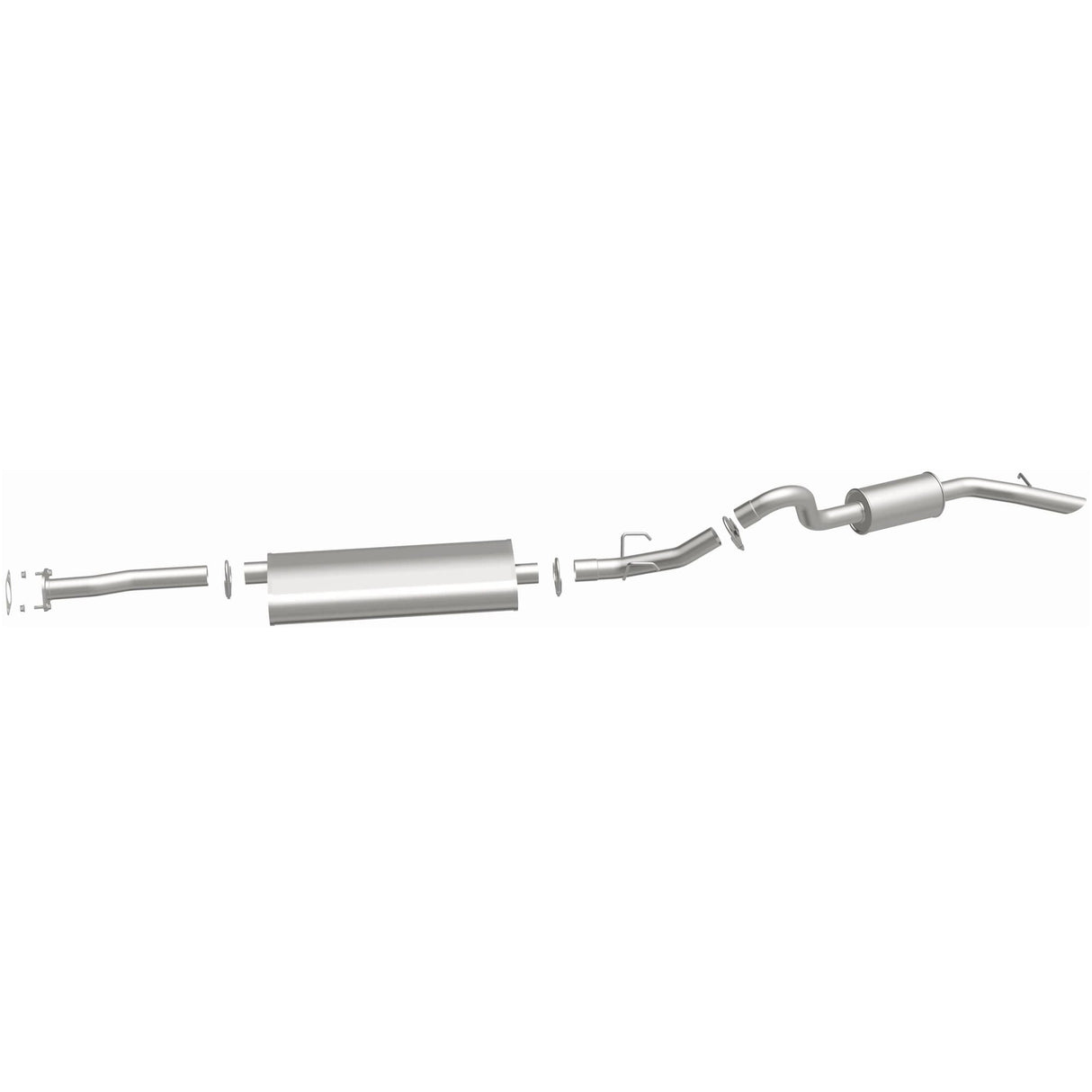 BRExhaust Direct-Fit Replacement Exhaust System 106-0009 BRExhaust Exhaust System Kit  AXOPROS