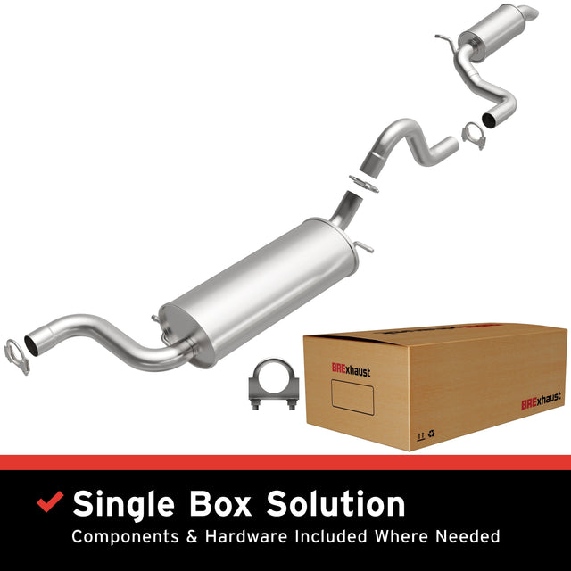 BRExhaust Direct-Fit Replacement Exhaust System 106-0024 BRExhaust Exhaust System Kit  AXOPROS