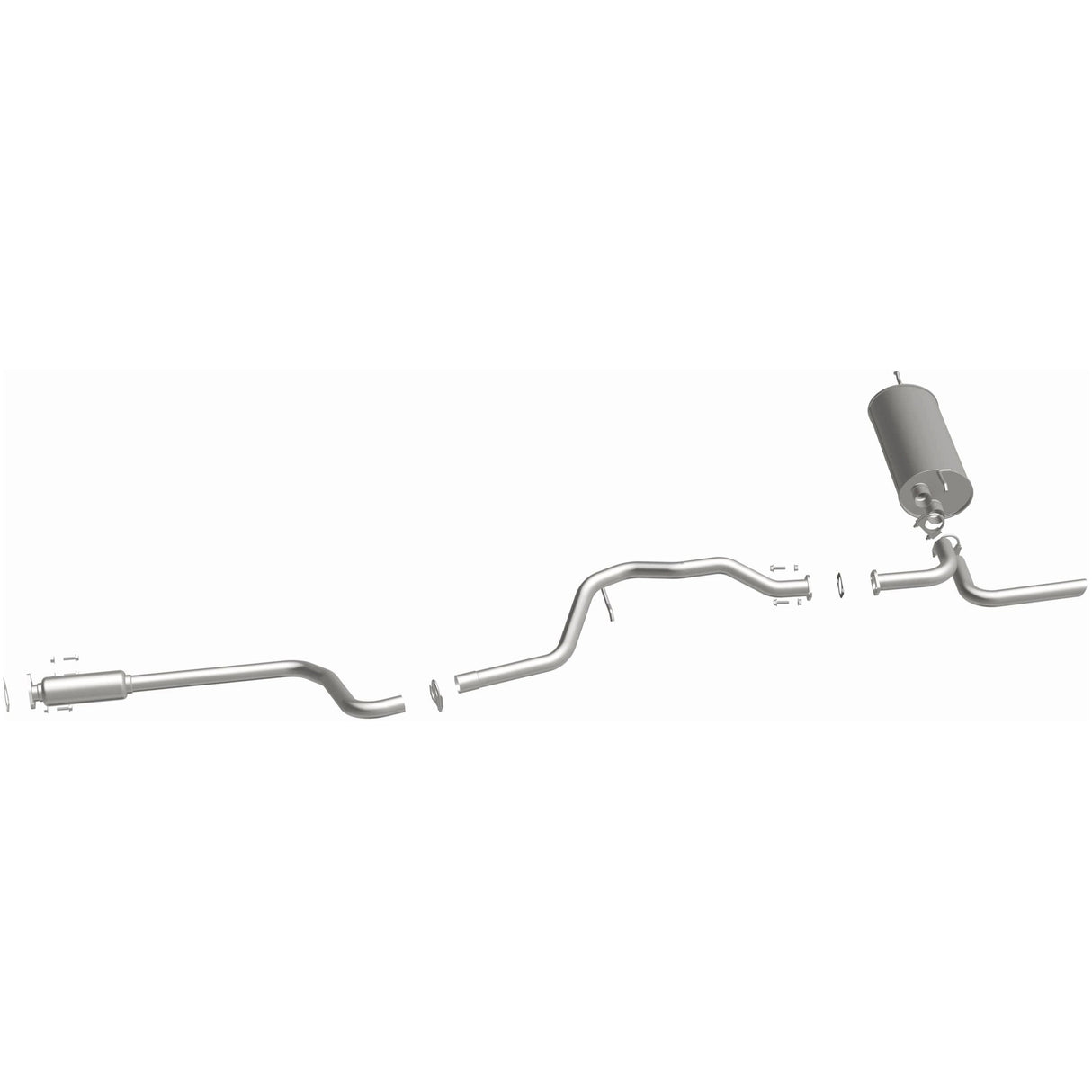 BRExhaust Direct-Fit Replacement Exhaust System 106-0025 BRExhaust Exhaust System Kit  AXOPROS