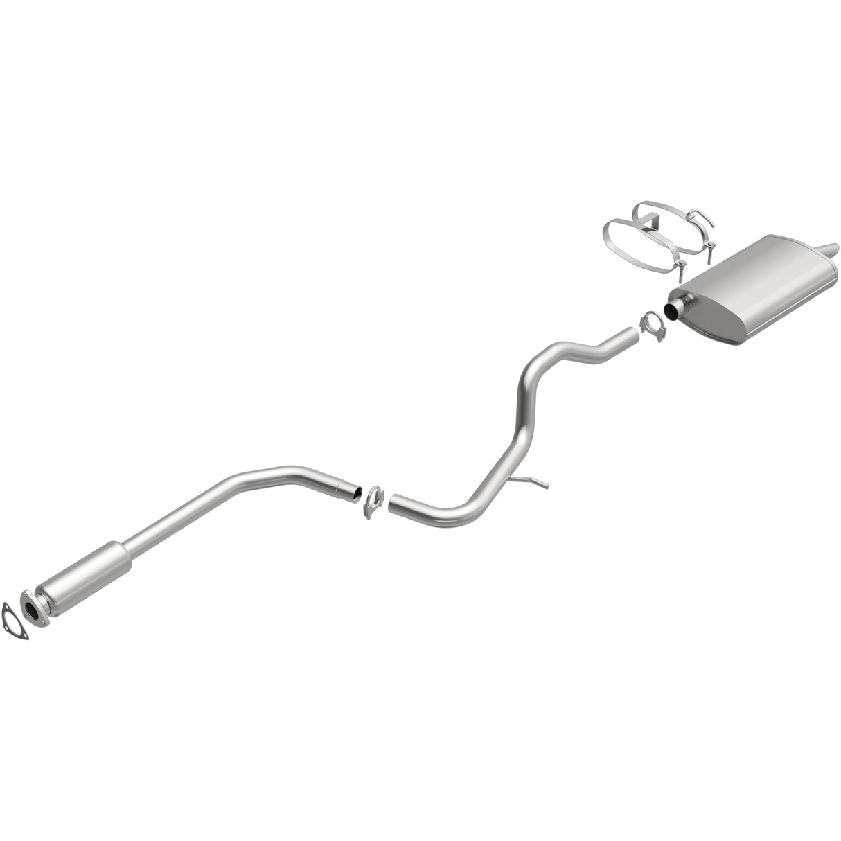 BRExhaust Direct-Fit Replacement Exhaust System 106-0031 BRExhaust Exhaust System Kit  AXOPROS