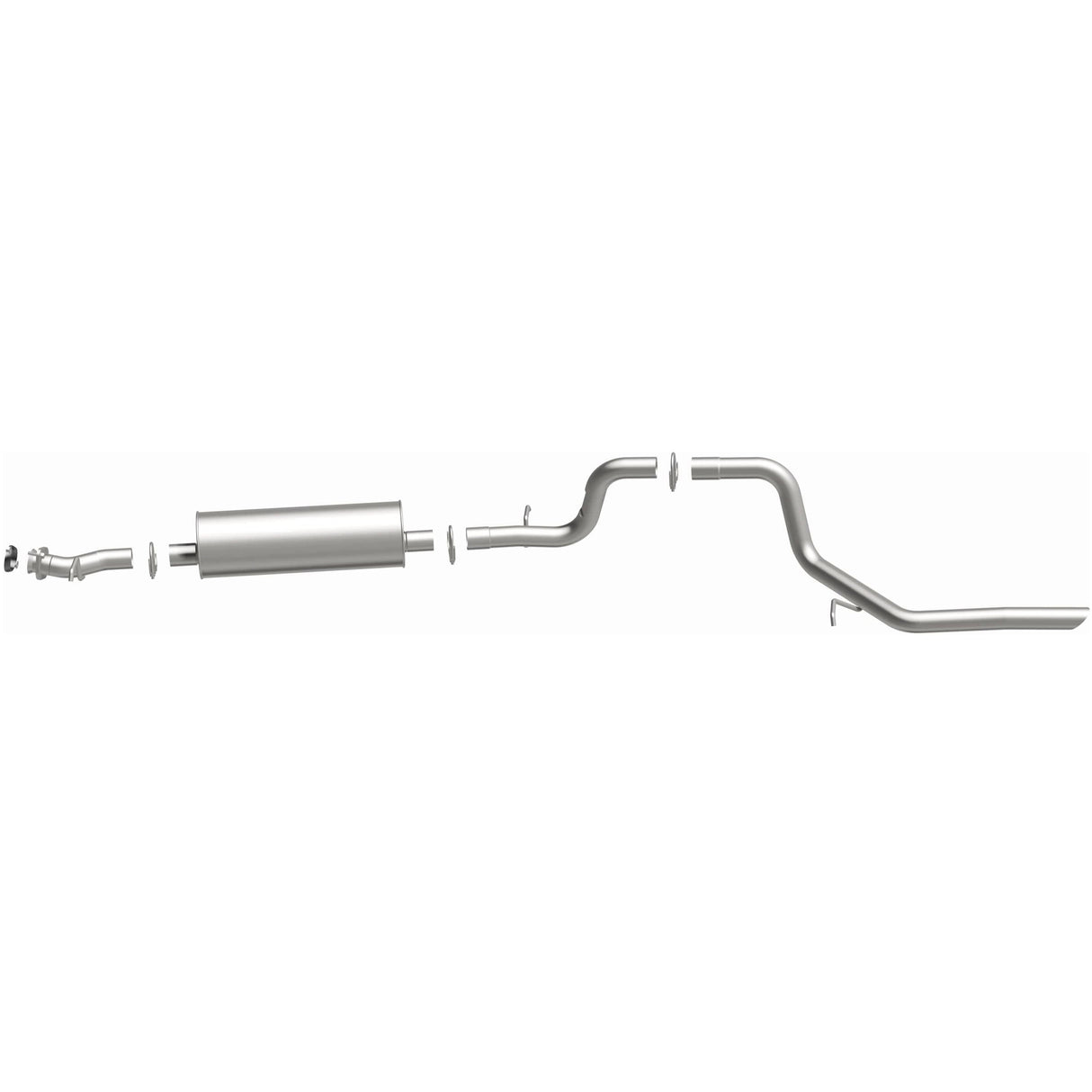 BRExhaust Direct-Fit Replacement Exhaust System 106-0033 BRExhaust Exhaust System Kit  AXOPROS