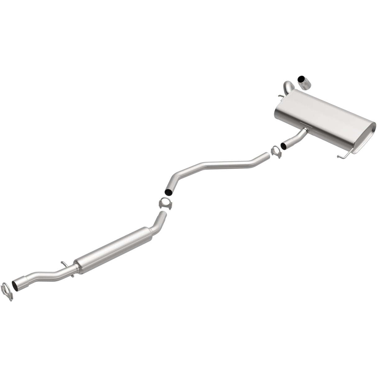 BRExhaust Direct-Fit Replacement Exhaust System 106-0067 BRExhaust Exhaust System Kit  AXOPROS
