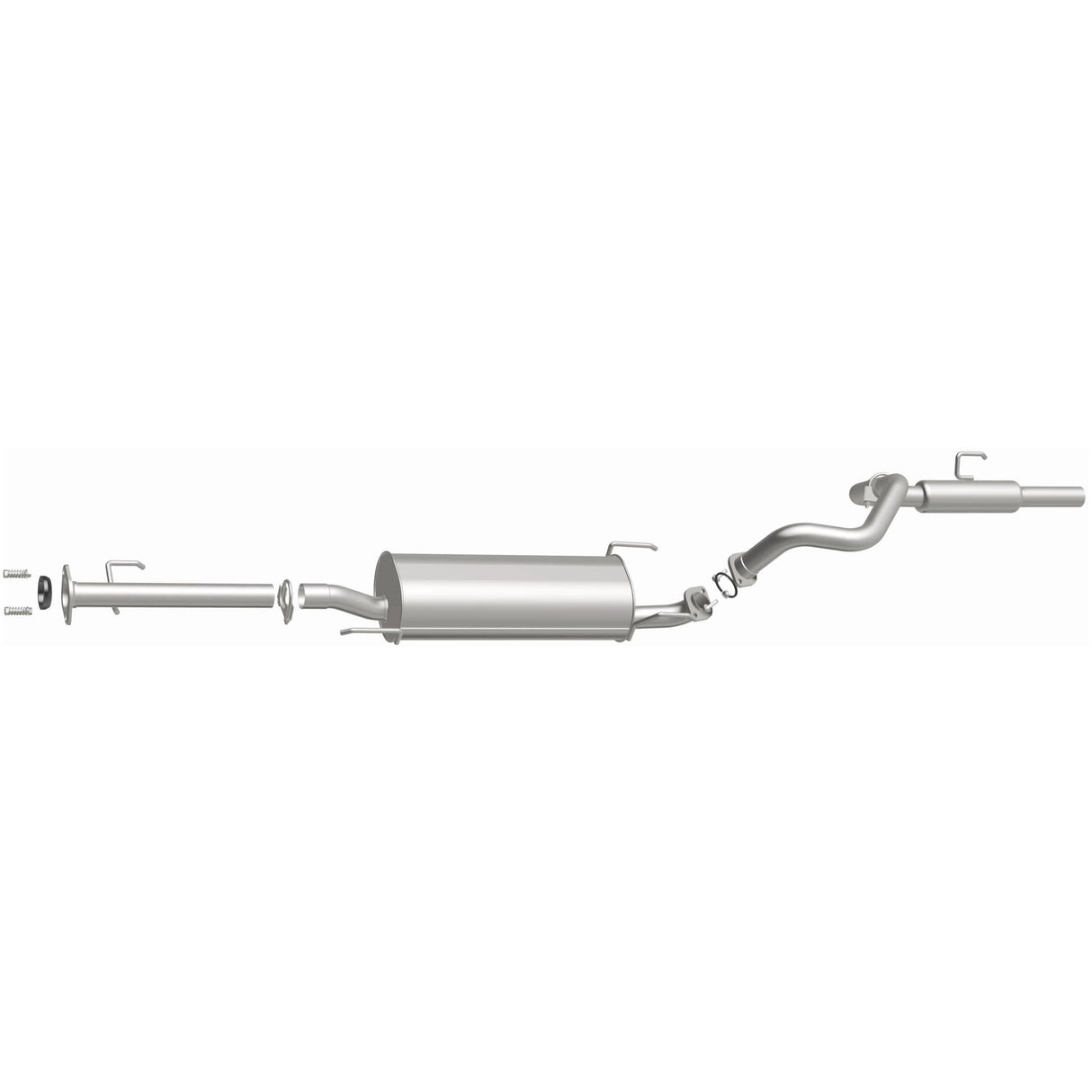 BRExhaust Direct-Fit Replacement Exhaust System 106-0075 BRExhaust Exhaust System Kit  AXOPROS