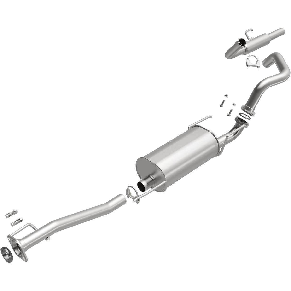 BRExhaust Direct-Fit Replacement Exhaust System 106-0076 BRExhaust Exhaust System Kit  AXOPROS