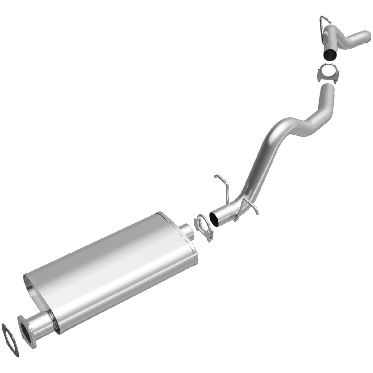 BRExhaust Direct-Fit Replacement Exhaust System 106-0091 BRExhaust Exhaust System Kit  AXOPROS