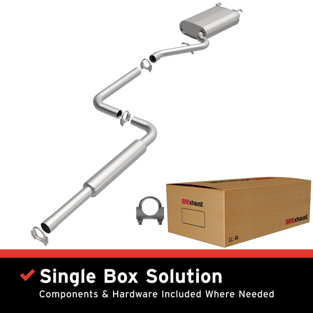 BRExhaust Direct-Fit Replacement Exhaust System 106-0109 BRExhaust Exhaust System Kit  AXOPROS