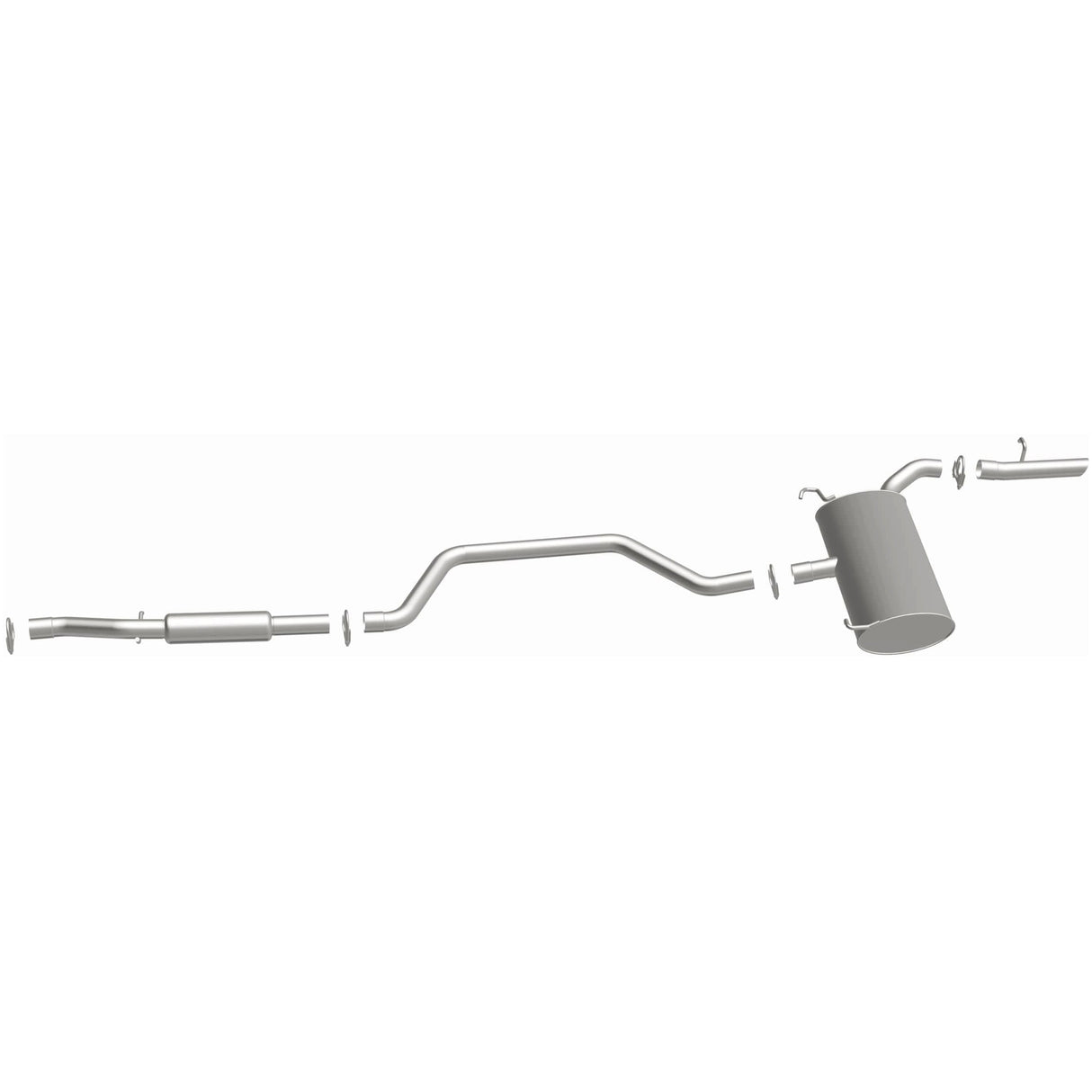 BRExhaust Direct-Fit Replacement Exhaust System 106-0112 BRExhaust Exhaust System Kit  AXOPROS
