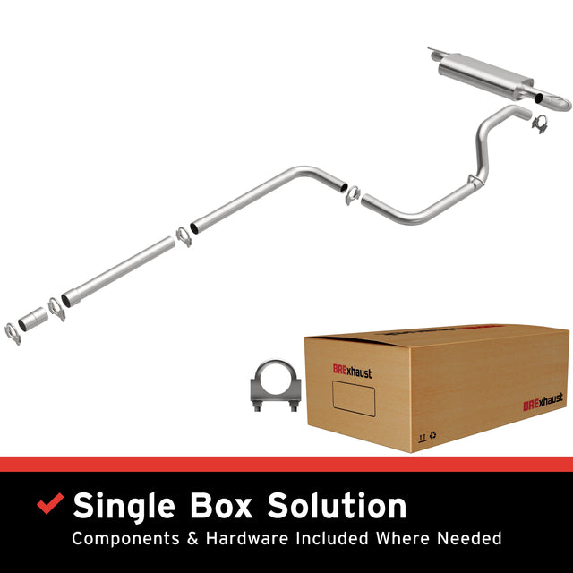 BRExhaust Direct-Fit Replacement Exhaust System 106-0118 BRExhaust Exhaust System Kit  AXOPROS