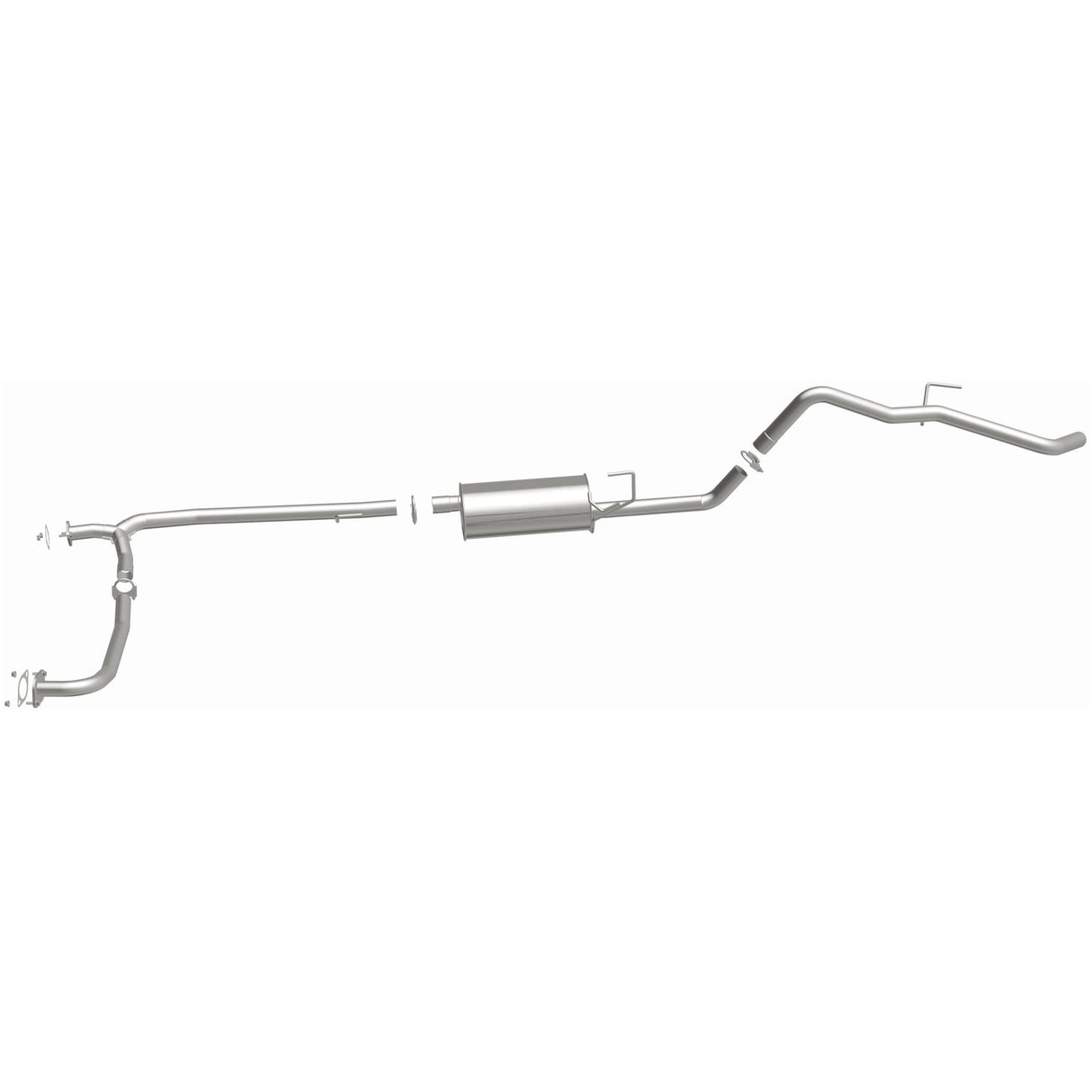 BRExhaust Direct-Fit Replacement Exhaust System 106-0144 BRExhaust Exhaust System Kit  AXOPROS