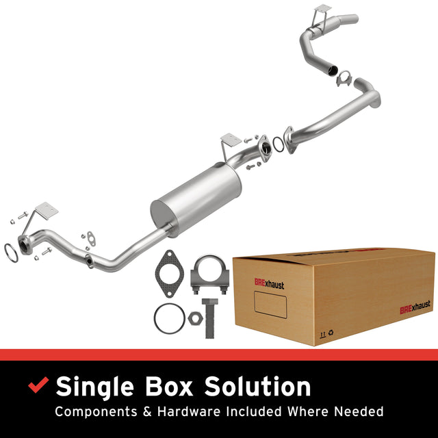 BRExhaust Direct-Fit Replacement Exhaust System 106-0165 BRExhaust Exhaust System Kit  AXOPROS
