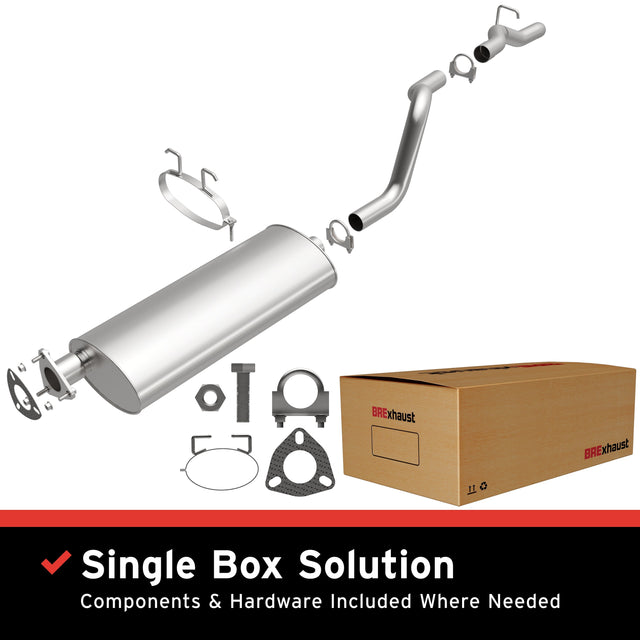 BRExhaust Direct-Fit Replacement Exhaust System 106-0181 BRExhaust Exhaust System Kit  AXOPROS
