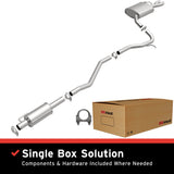 BRExhaust Direct-Fit Replacement Exhaust System 106-0191 BRExhaust Exhaust System Kit  AXOPROS