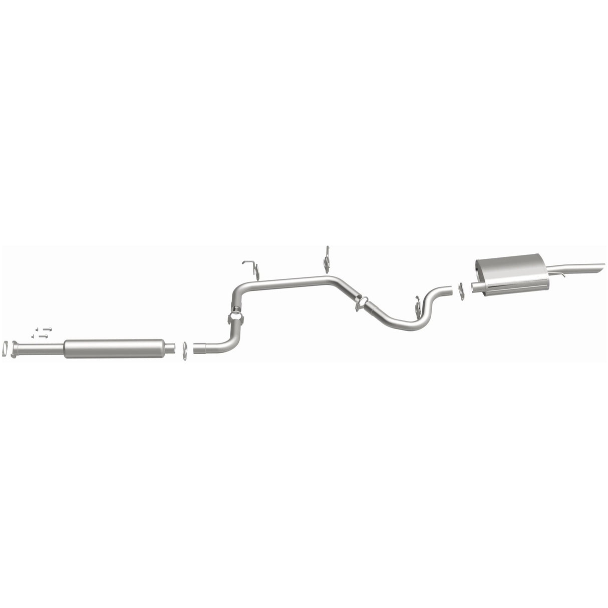 BRExhaust Direct-Fit Replacement Exhaust System 106-0199 BRExhaust Exhaust System Kit  AXOPROS