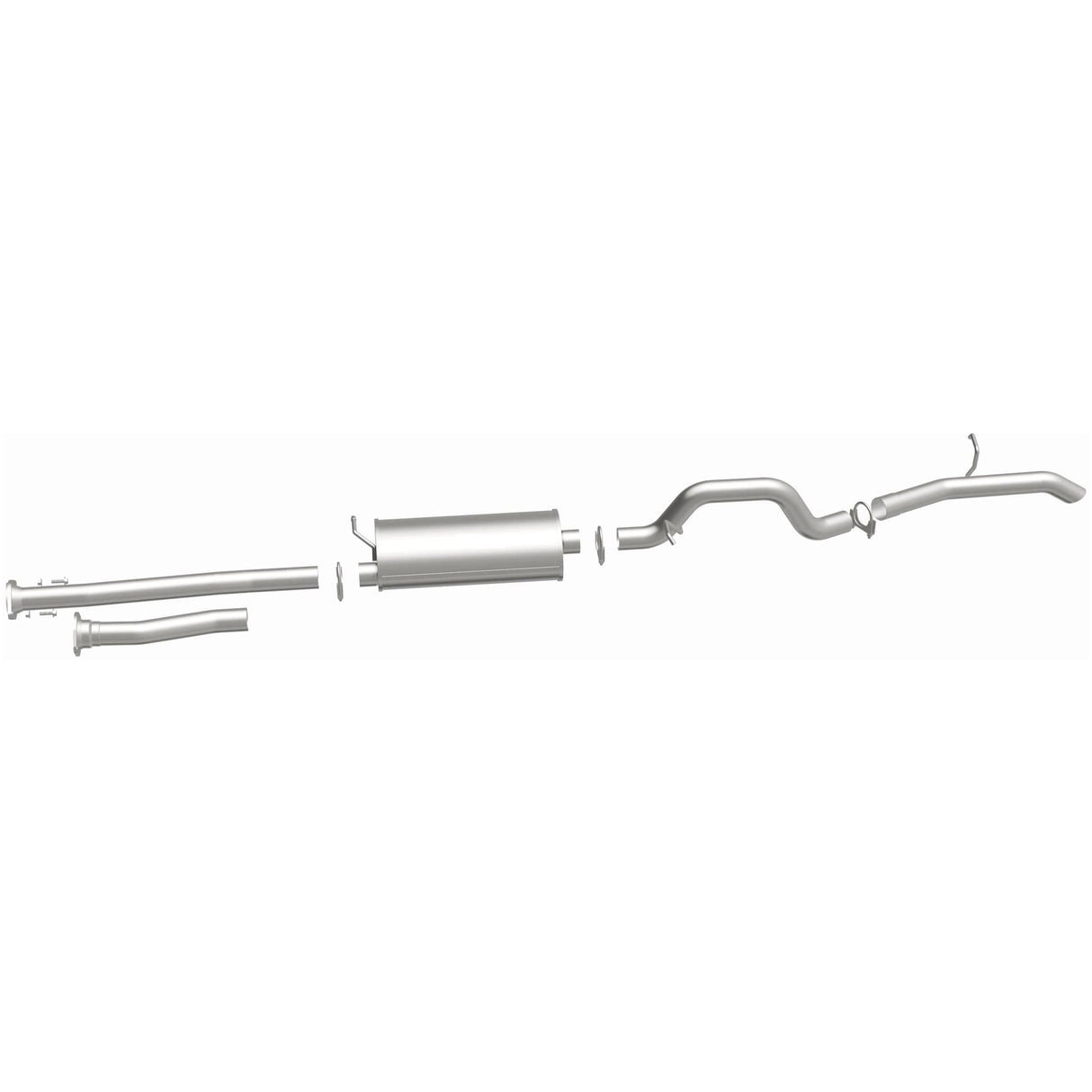 BRExhaust Direct-Fit Replacement Exhaust System 106-0200 BRExhaust Exhaust System Kit  AXOPROS