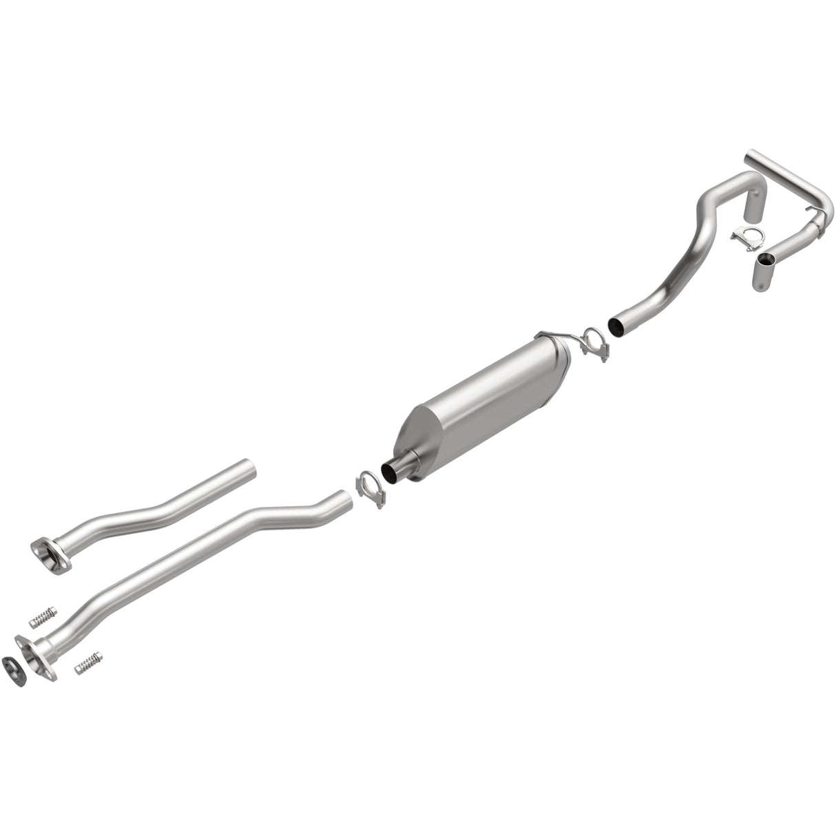 BRExhaust Direct-Fit Replacement Exhaust System 106-0208 BRExhaust Exhaust System Kit  AXOPROS
