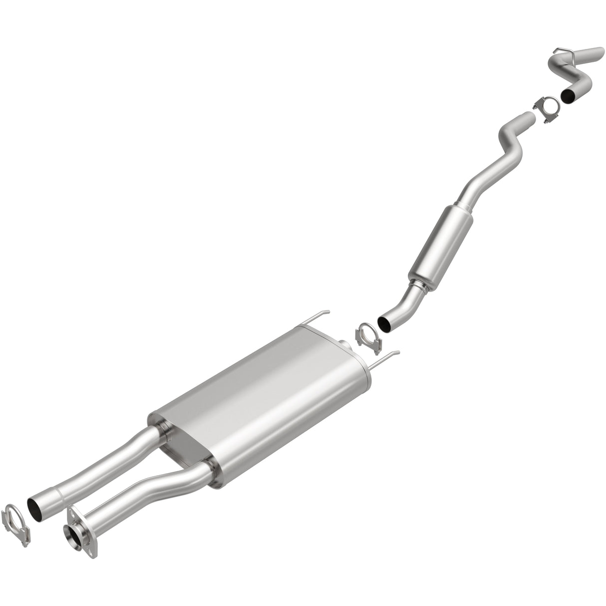 BRExhaust Direct-Fit Replacement Exhaust System 106-0260 BRExhaust Exhaust System Kit  AXOPROS