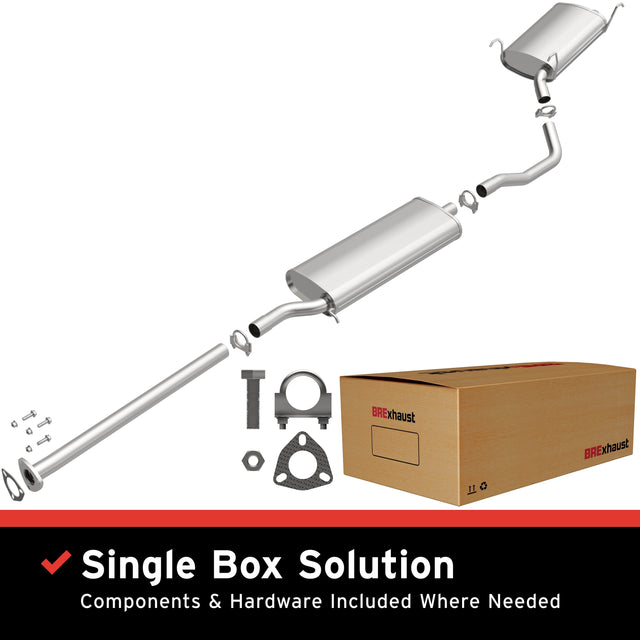 BRExhaust Direct-Fit Replacement Exhaust System 106-0277 BRExhaust Exhaust System Kit  AXOPROS
